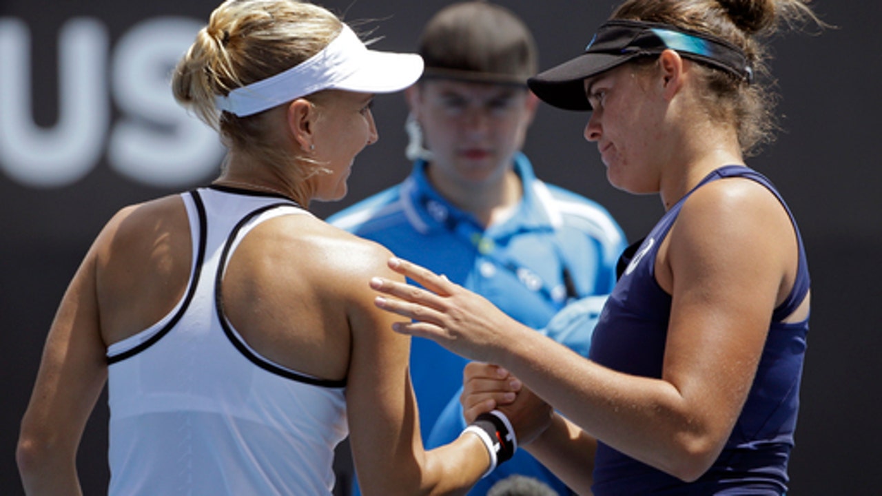 The Latest: You snooze, you lose: Dimitrov OK with timing